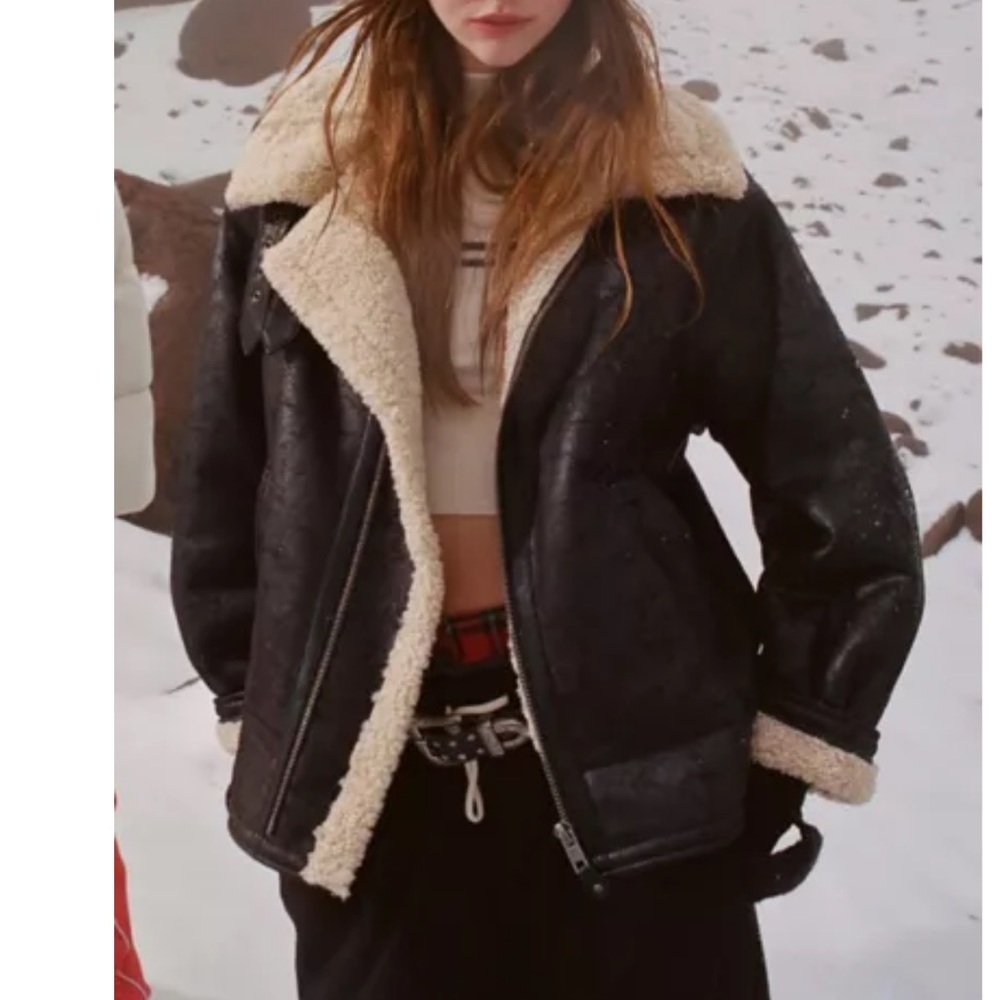 Urban Outfitters Oversized Aviator Jacket